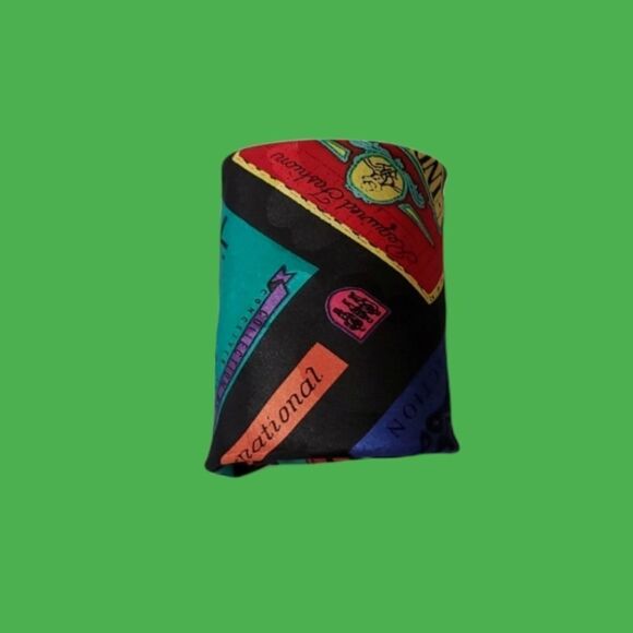 💜Vintage Index Multicolored Necktie - Picture 3 of 7